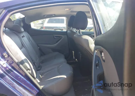 2012 Hyundai Elantra Limited z USA, uszkodzony, nr VIN 5NPDH4AE0CH094805